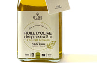 Organic Extra Virgin Olive Oil with Pure CBD - Infused with Basil