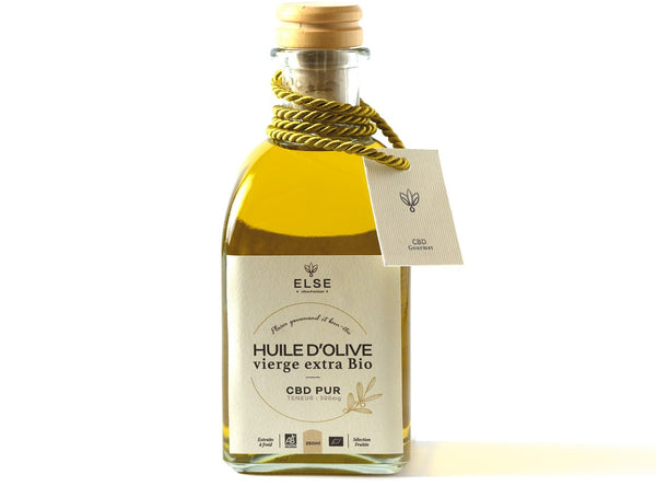 Organic Extra Virgin Olive Oil with CBD